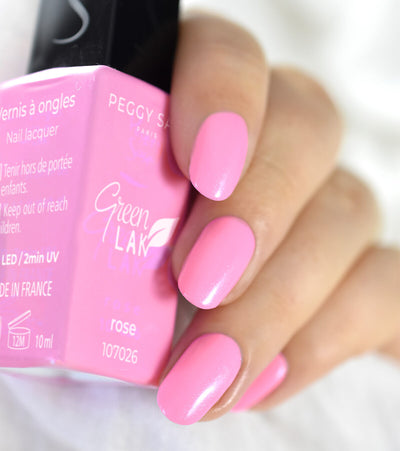 Green LAK Nagellack - rose