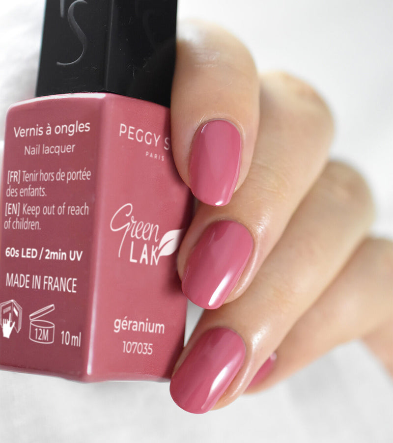 Green LAK Nagellack - géranium