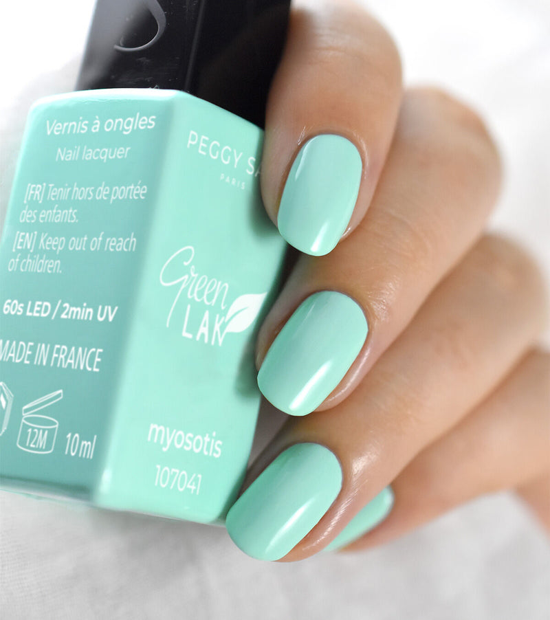 Green LAK Nagellack - myosotis