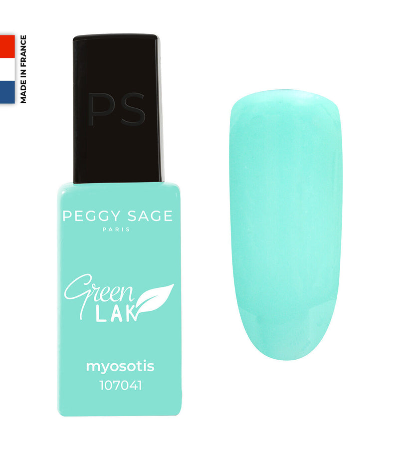 Green LAK Nagellack - myosotis