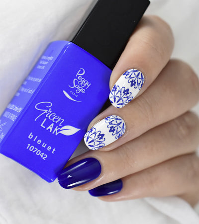 Green LAK Nagellack - bleuet