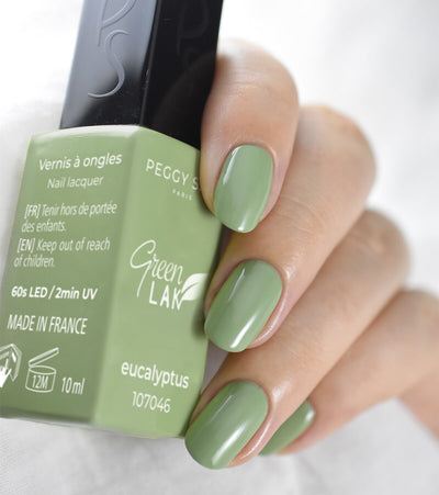 Green LAK Nagellack - eucalyptus