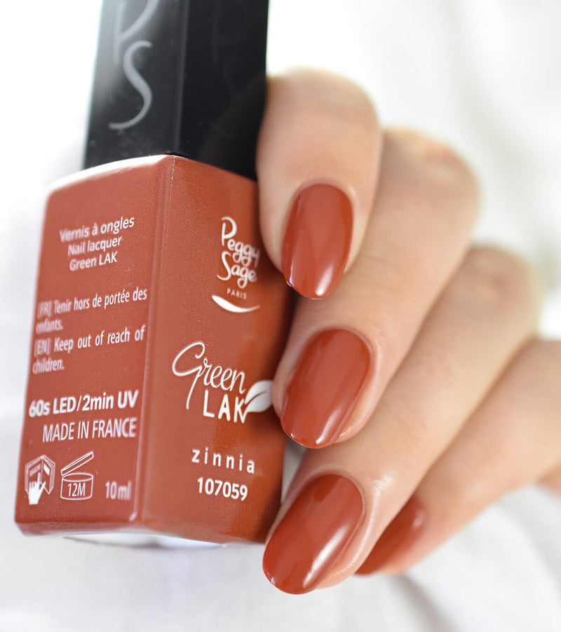 Green LAK Nagellack - zinnia