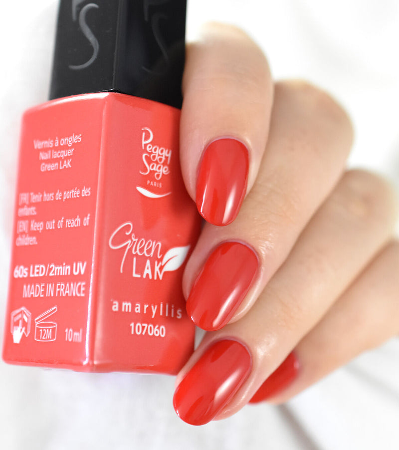 Green LAK Nagellack - amaryllis