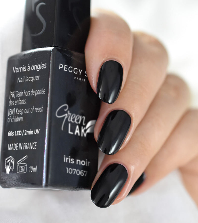 Green LAK Nagellack - iris noir