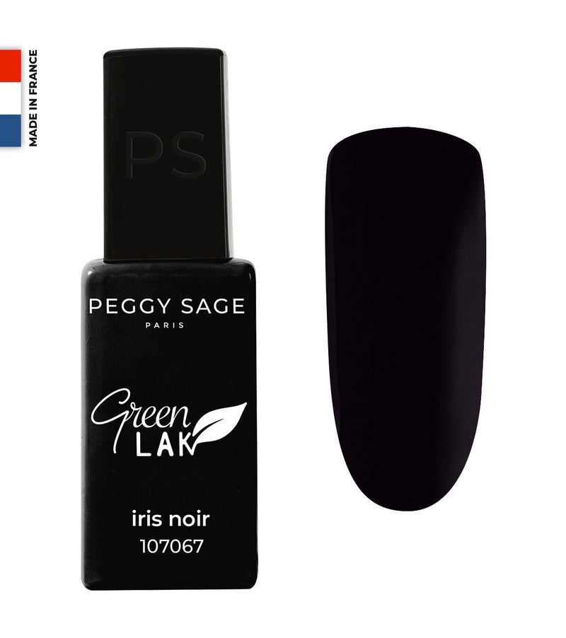 Green LAK Nagellack - iris noir