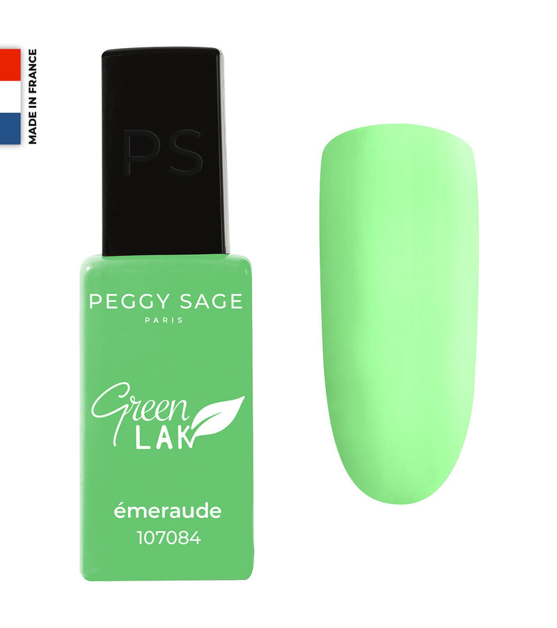 Green LAK Nagellack - émeraude