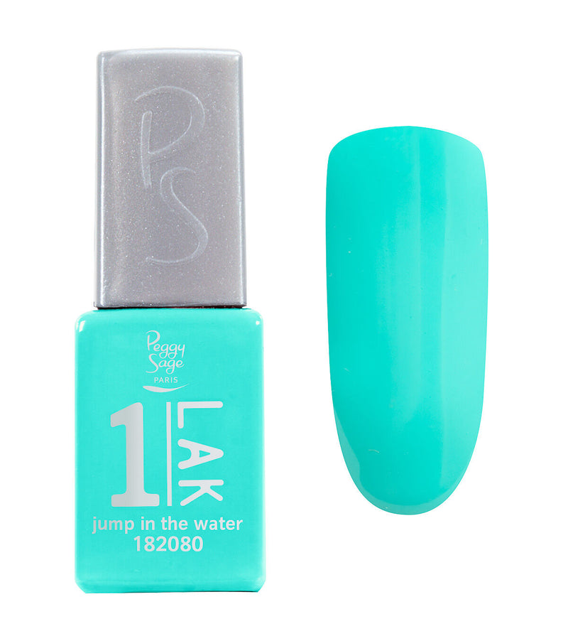 Semi-permanenter 3-in-1 Nagellack 1-LAK - jump in the water