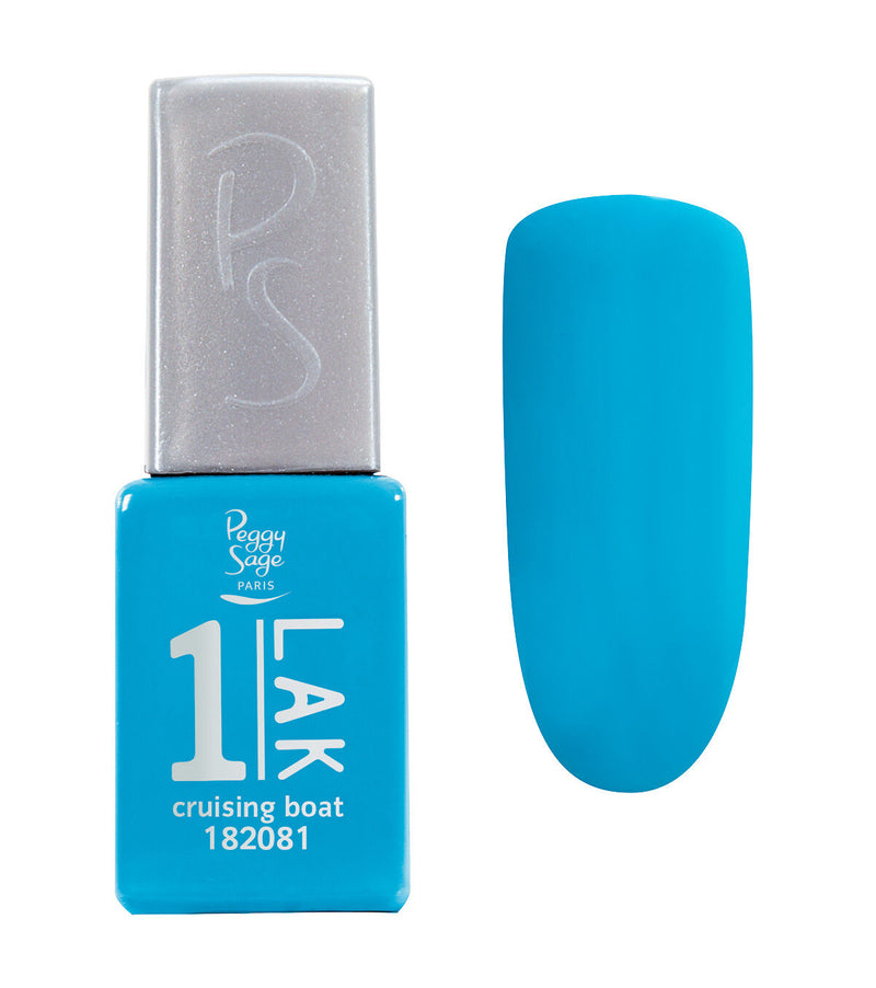 Semi-permanenter 3-in-1 Nagellack 1-LAK - cruising boat