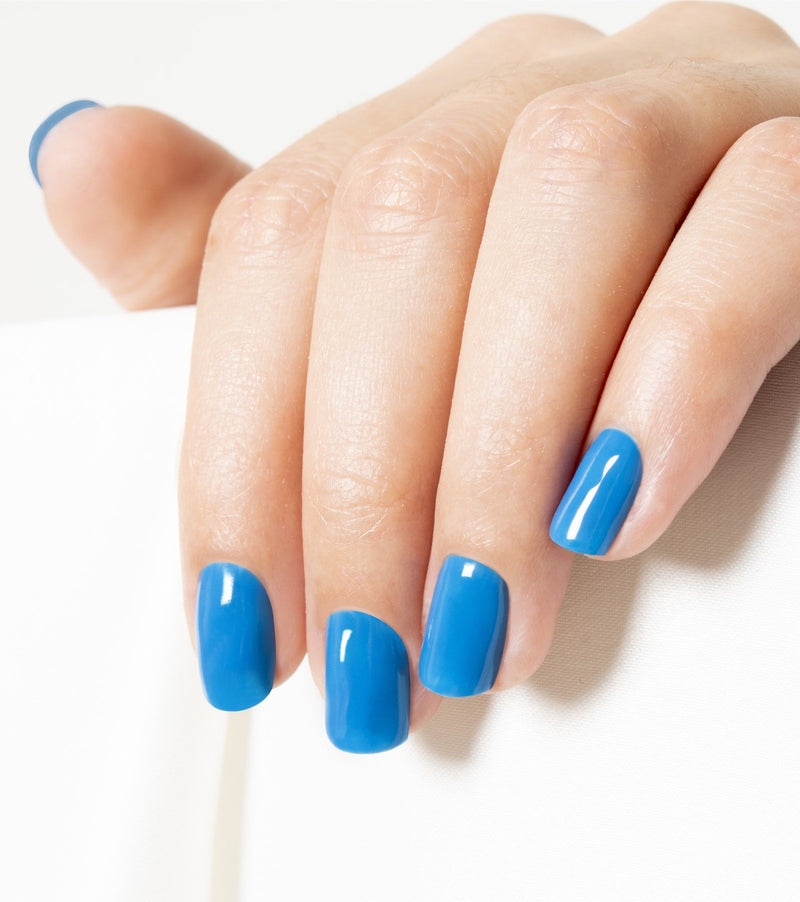 One-LAK Semi-permanenter 3-in-1 Nagellack - blue island