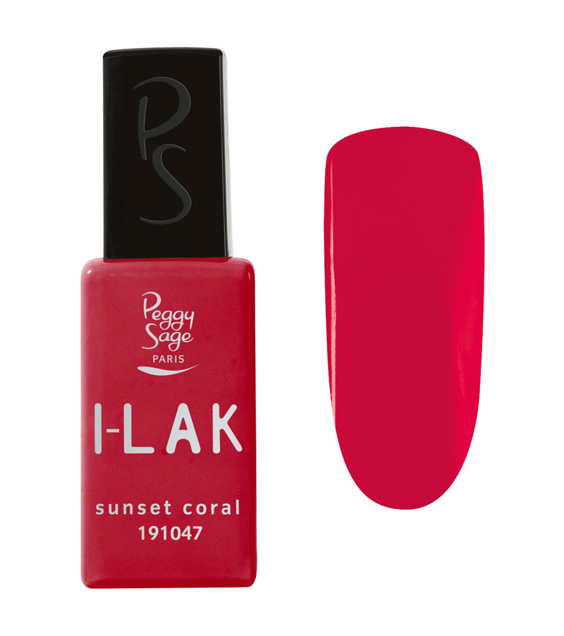 I-LAK Nagellack 11 ml - sunset coral