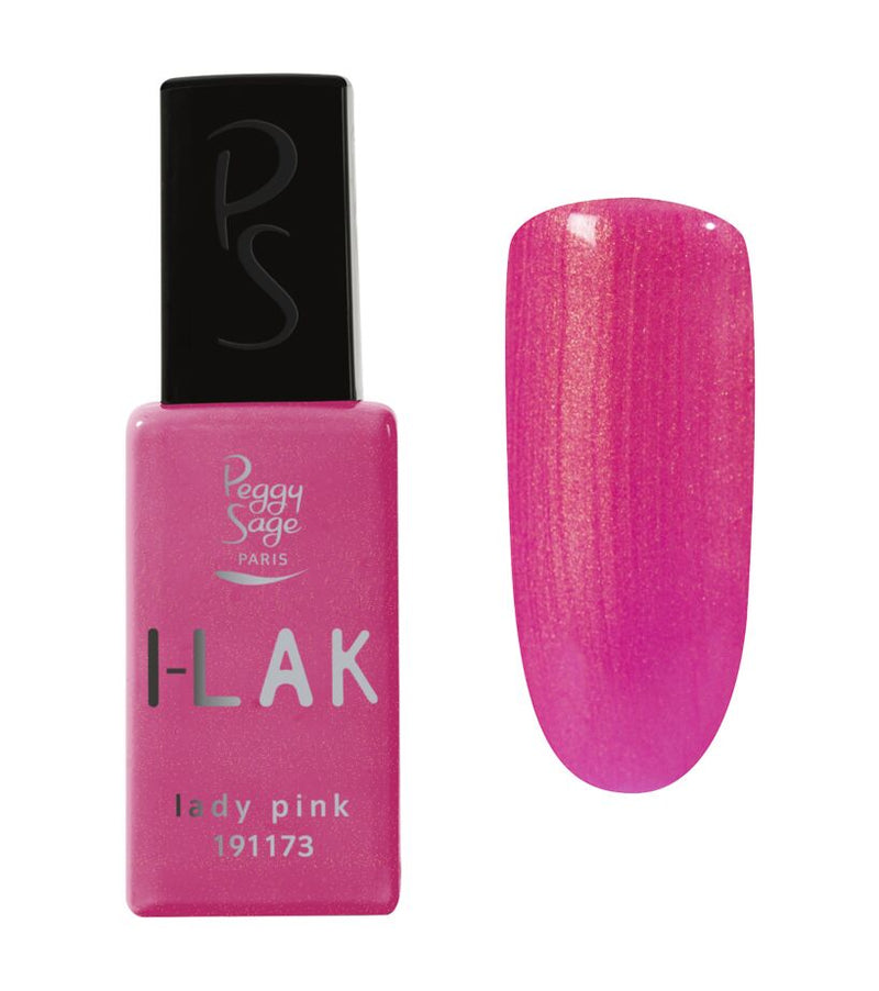 Semi-permanenter I-LAK-Nagellack 11 ml - lady pink