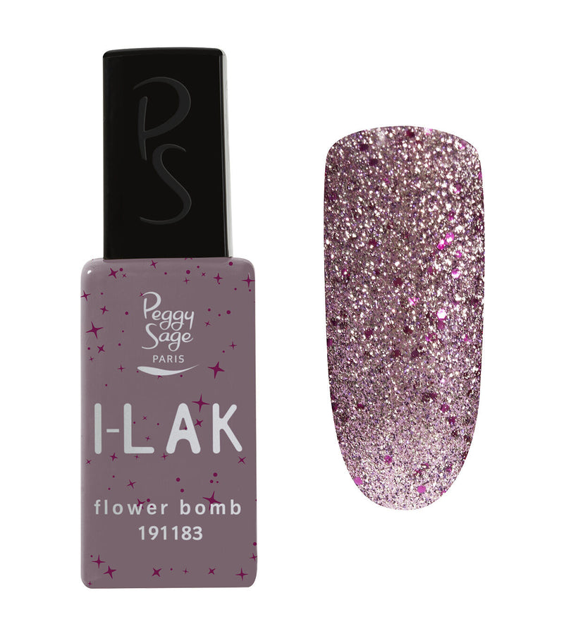 Semi-permanenter I-LAK-Nagellack 11 ml - flower bomb