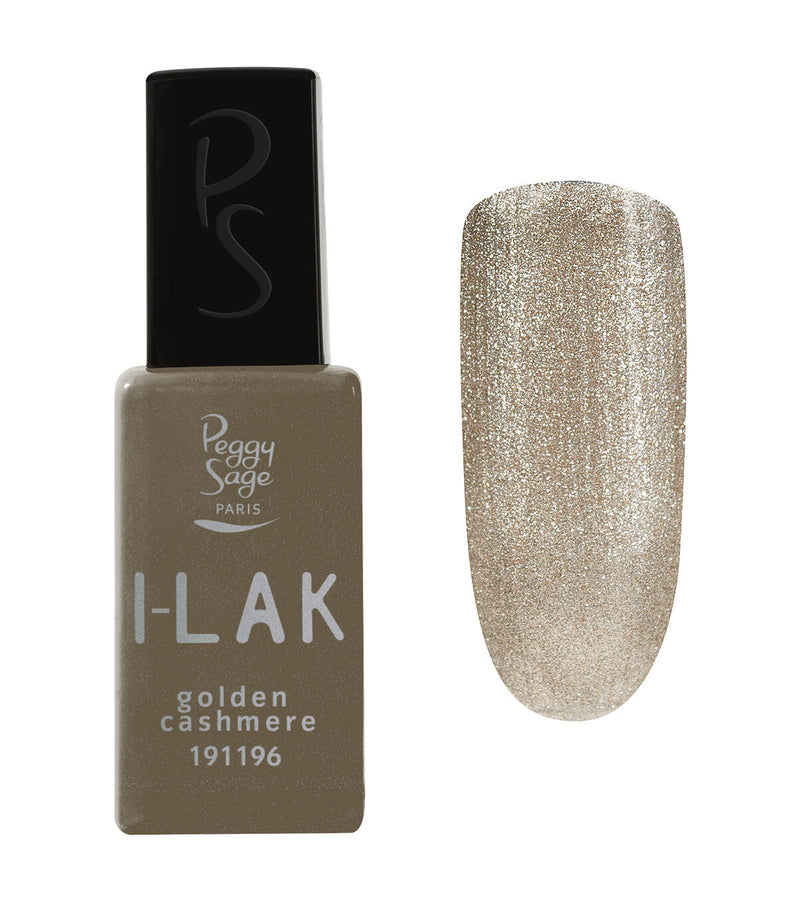 Semi-permanenter I-LAK-Nagellack 11 ml - golden cashmere