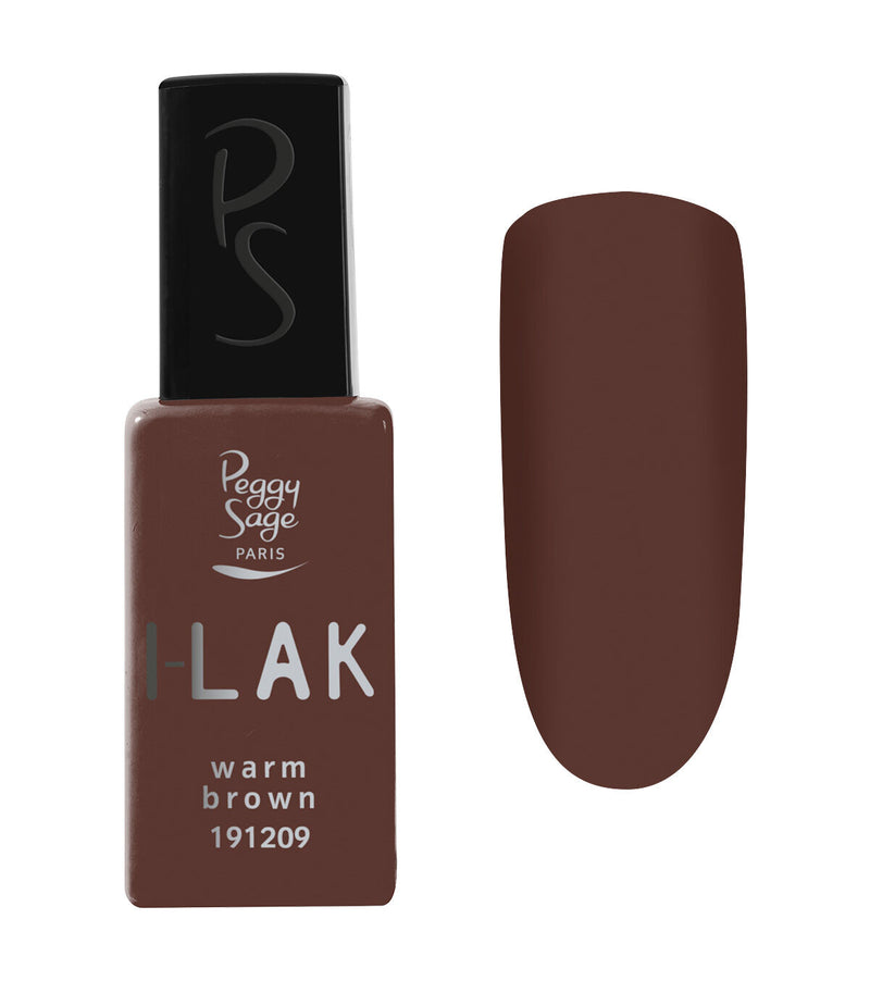 I-LAK Nagellack 11 ml - warm brown