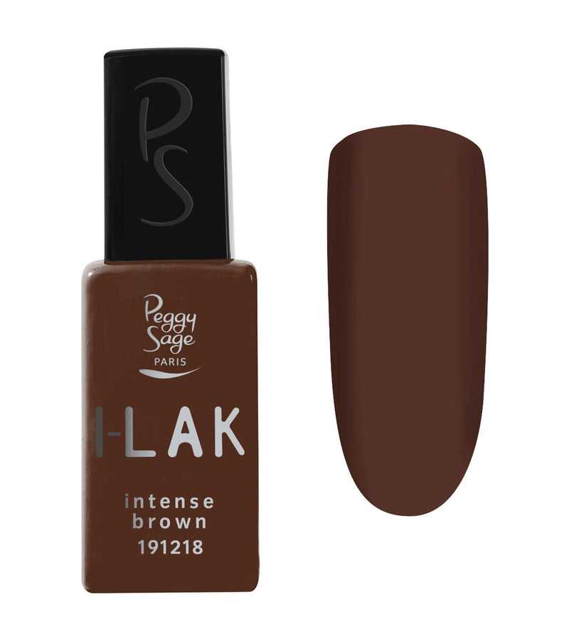 I-LAK Nagellack 11 ml - intense brown