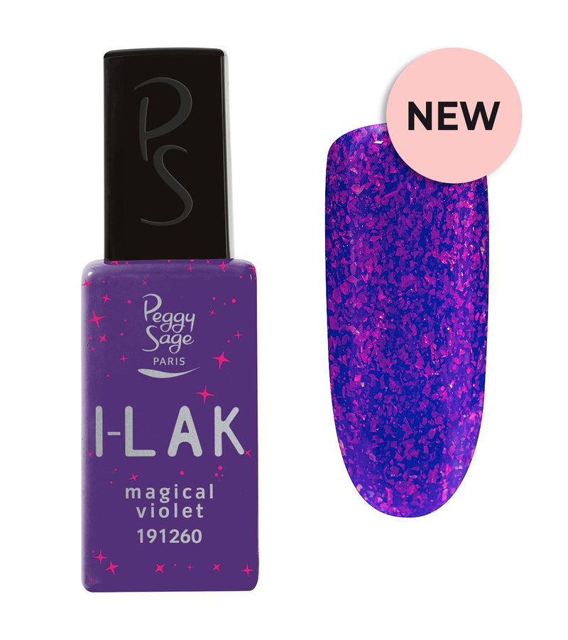Semi-permanenter I-LAK-Nagellack - magical violet
