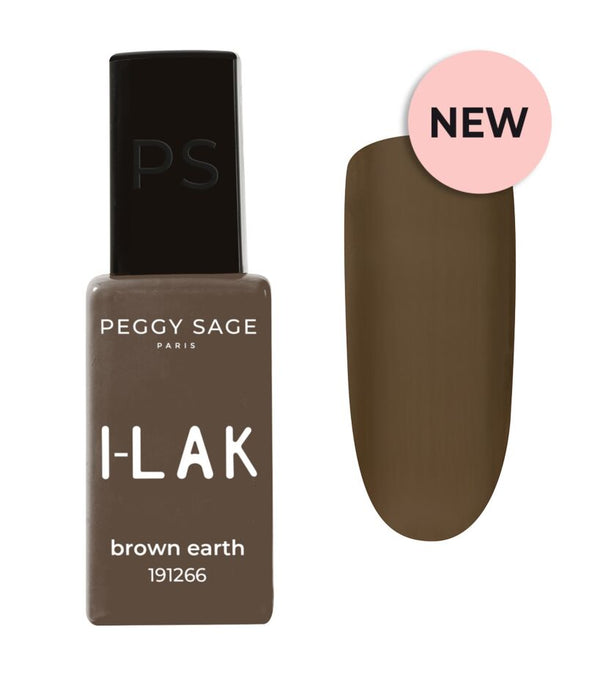 Semi-permanenter I-LAK-Nagellack - brown earth
