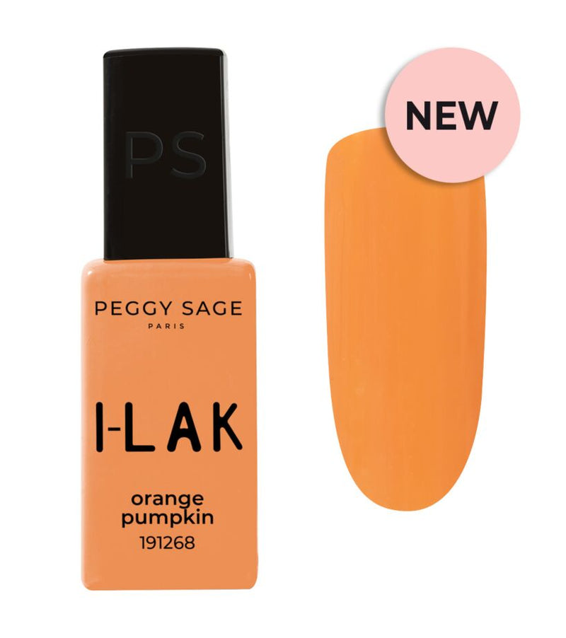 Semi-permanenter I-LAK-Nagellack - orange pumpkin