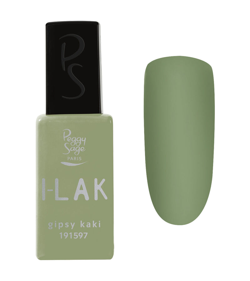 I-LAK-Nagellack 11 ml - gipsy kaki