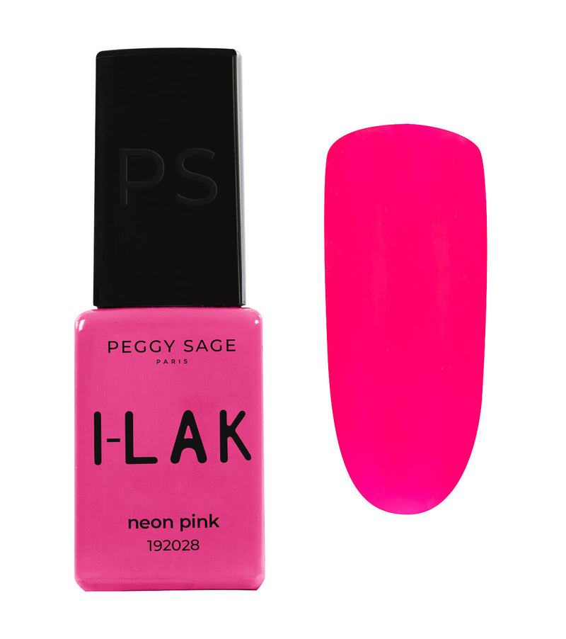 Semi-permanenter I-LAK Nagellack - neon pink 5ml