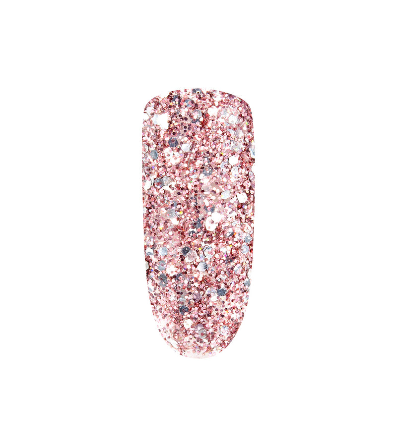 Nagellack peel off rose glitter 5151 - 5ml