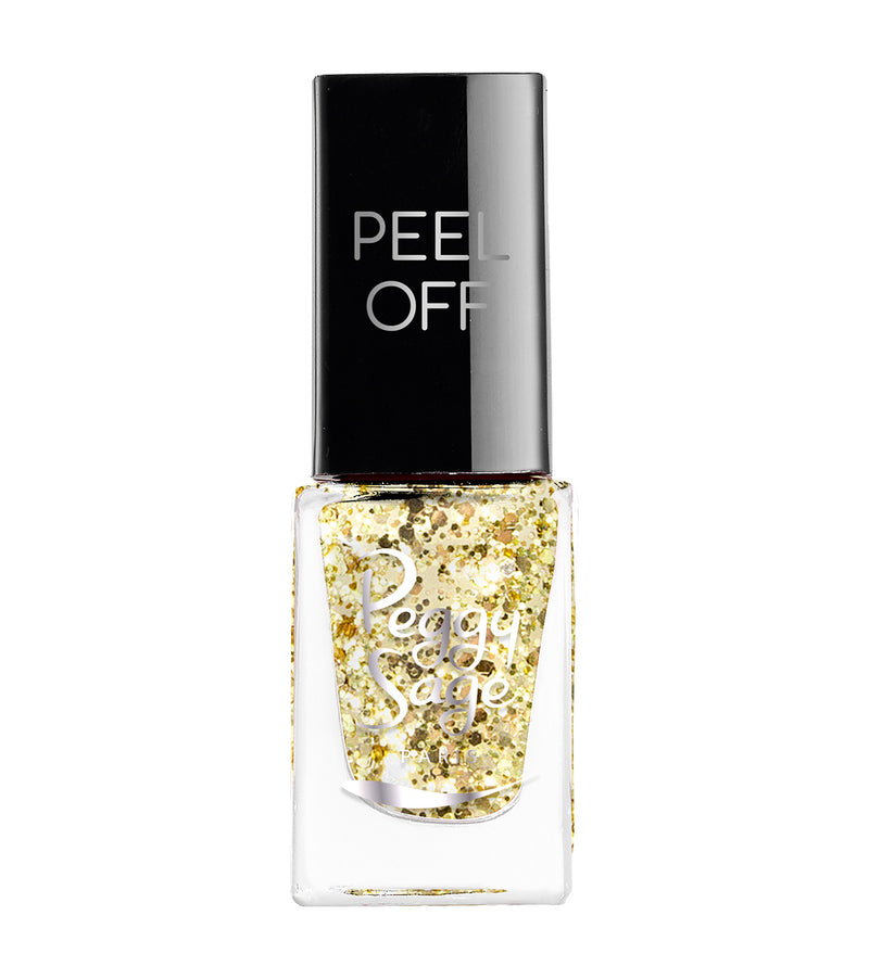 Nagellack peel off gold glitter 5153 5ml