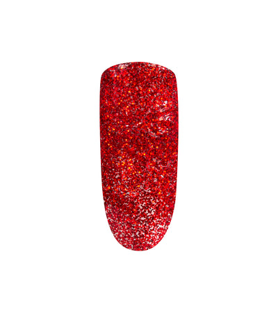 Nagellack peel off red glitter 5155 5ml