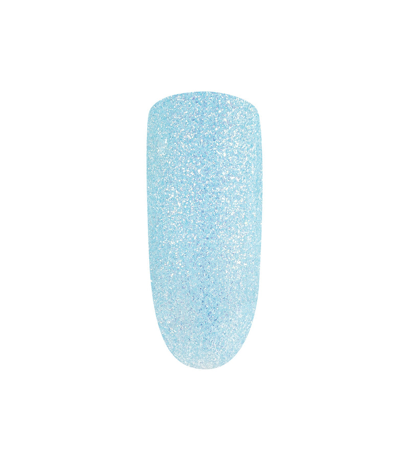 Farbiges UV&LED -Gel für Nägel frosted blue  5g