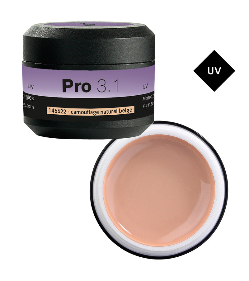 Pro 3.1 1-Phasen-Gel UV/LED 15 g Cover Natural Beige