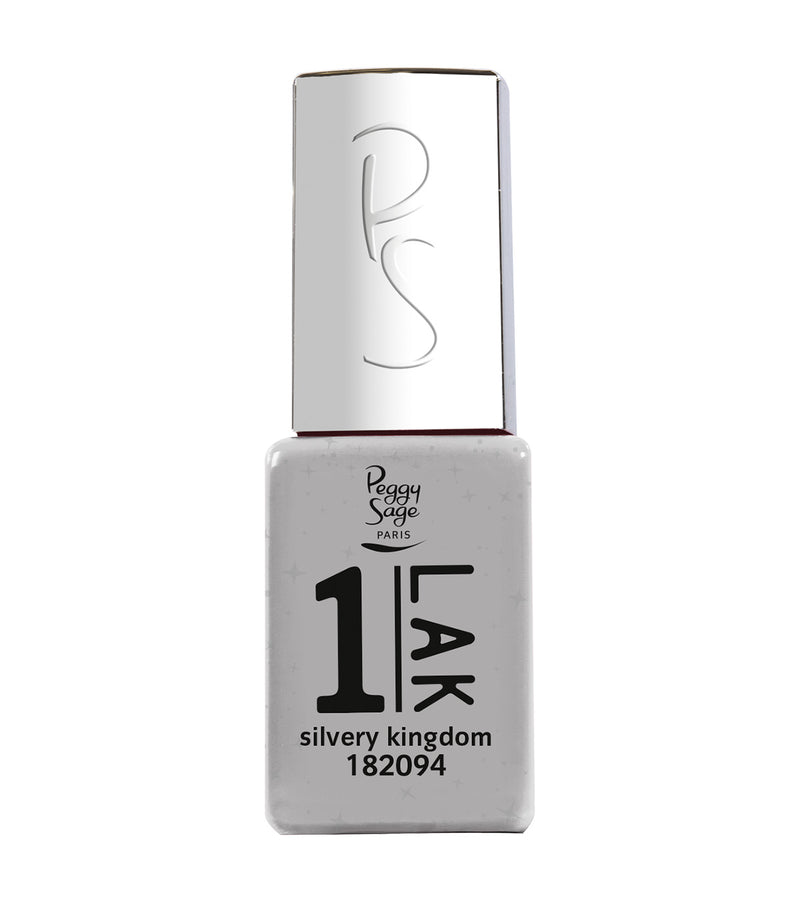 One-LAK 1-step gel polish silvery  kingdom - 5ml