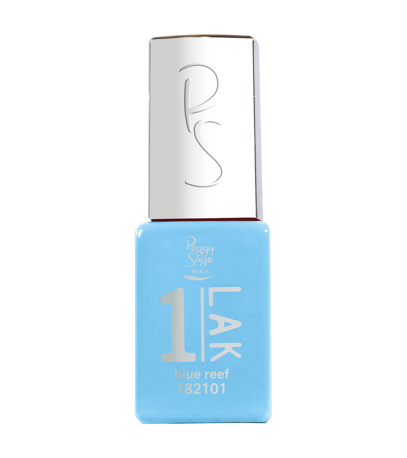 One-LAK 1-step gel polish blue reef  - 5ml