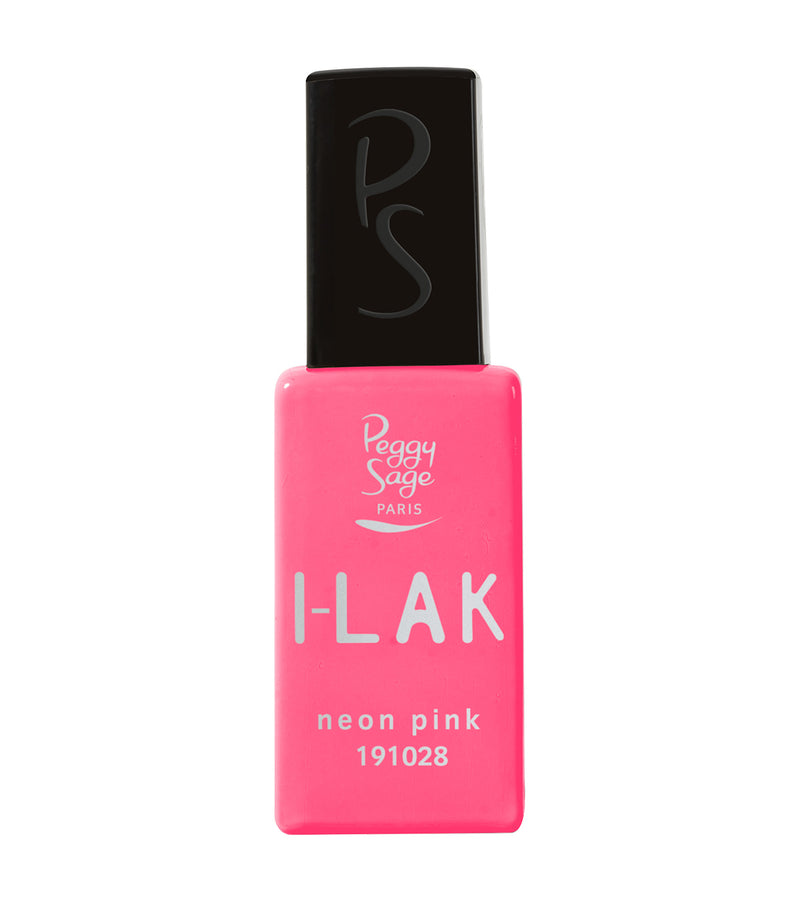 I-lAK soak off gel polish neon pink - 11ml