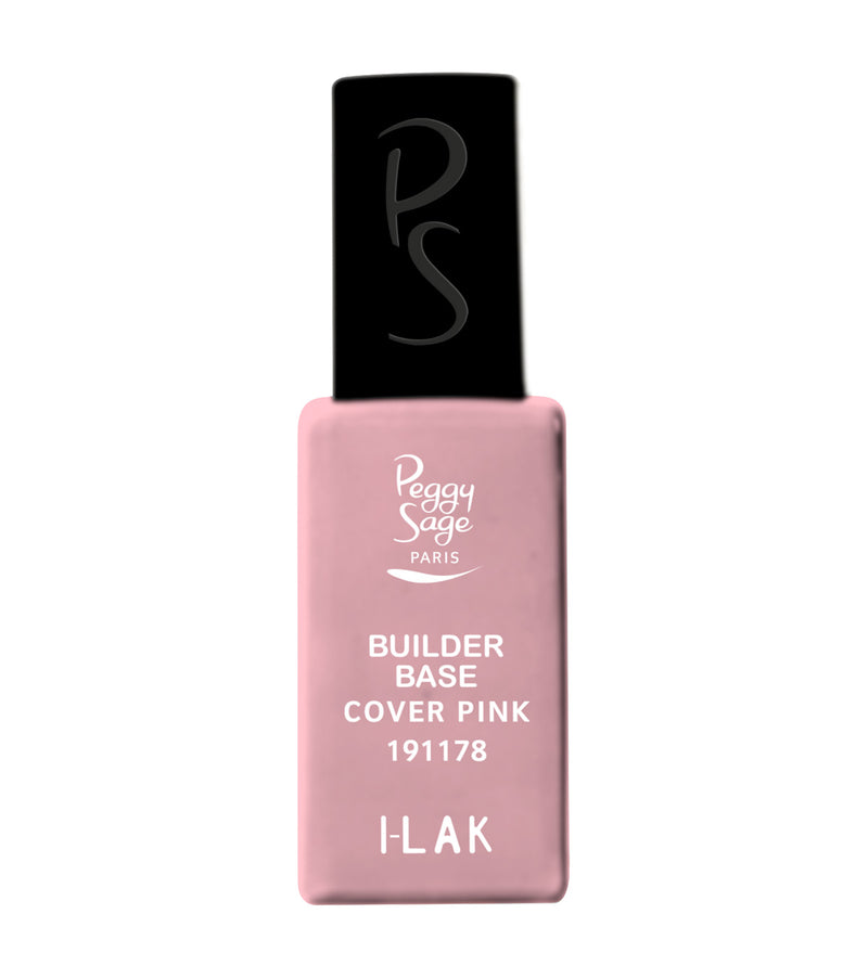 I-LAK soak off gel polish Builder base Cover pink - 11ml