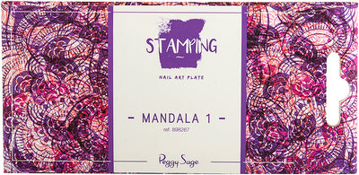 Stamping-Platte Nail art mandala